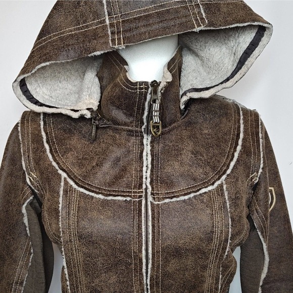 Kuhl Women's Brown Hooded Jacket - Picture 2 of 13